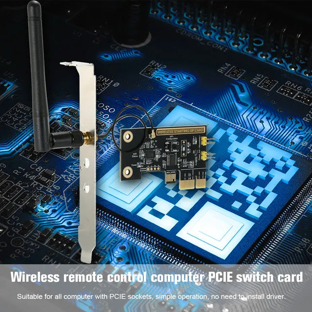 eWeLink WiFi Wireless Smart Switch Relay Module Mini PCI-e Desktop Switch Card Restart Switch Turn On/OFF PC Remote Control