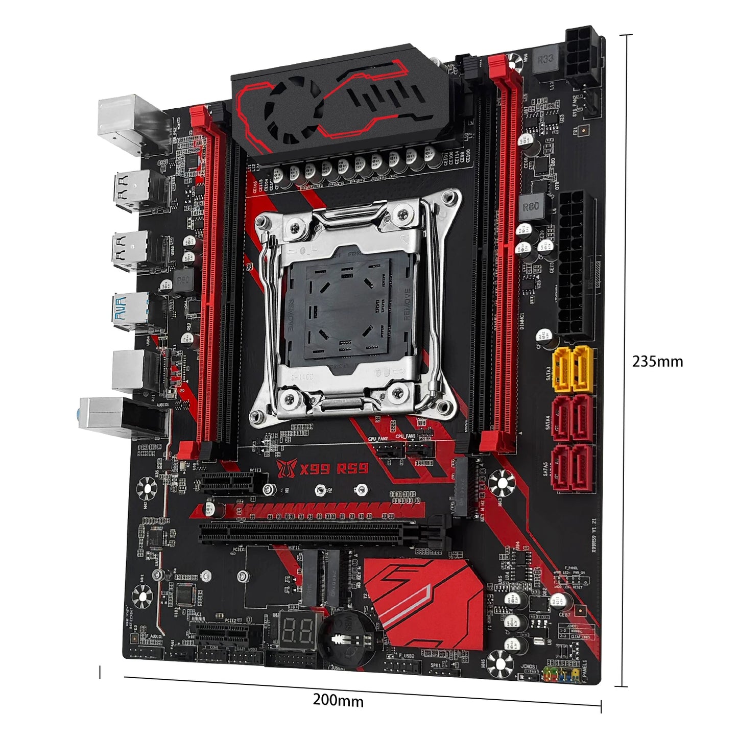 MACHINIST X99 RS9 Motherboard optional LGA 2011-3 Xeon E5 2680 V4 CPU Processor Kit And DDR4 16GB 2400MHz ECC Memory Set USB3.0