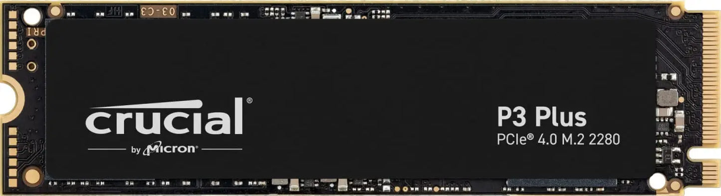 Crucial P3 Plus 500GB 1TB 2TB PCIe Gen4 NAND NVMe M.2 SSD Internal Hard Drive, up to 5000MB/(OEM Package)