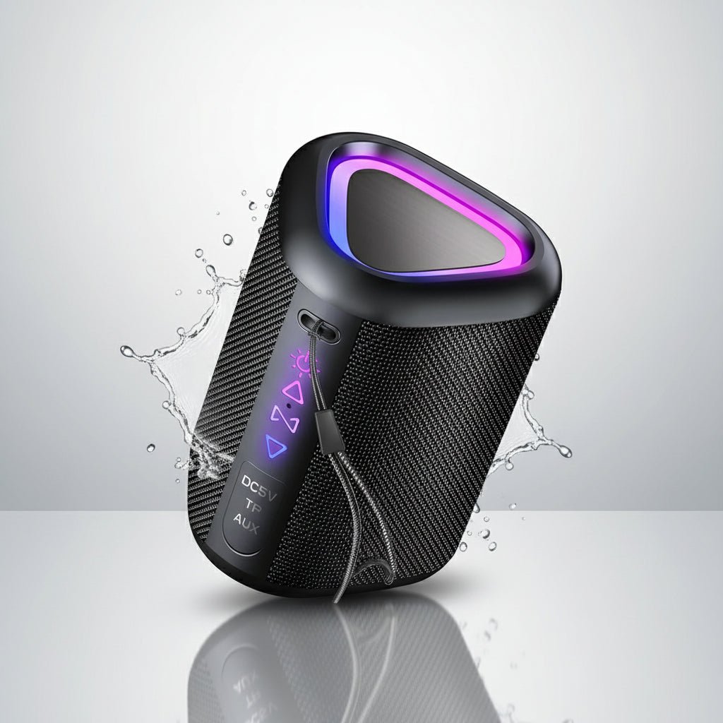 Speaker Alto - Falante Bluetooth Portátil LED Graves Aprimorados 24h disponível em TokenPI Store