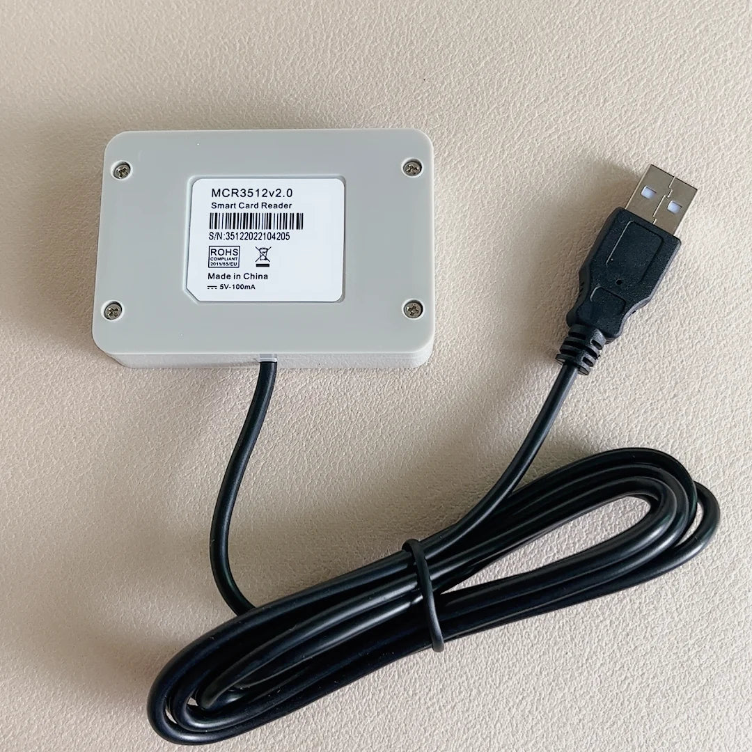 MCR3512 Smart Card Reader for Bank Card SIM ID Card CAC Cloner