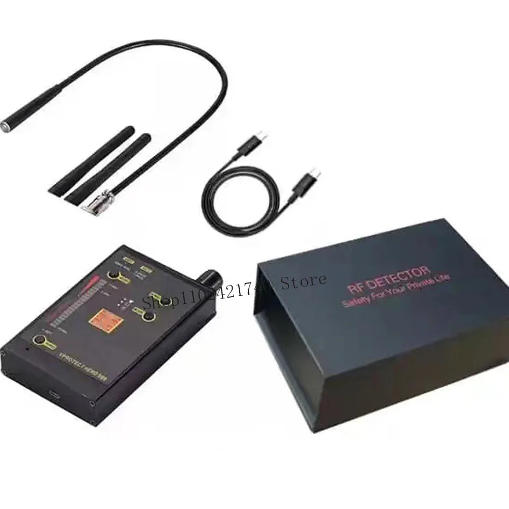NEW RF Signal Detector Wifi Hidden Camera Finder Anti-Spy Listen Sweeper Cell Phone Bugs Wireless Listening Device GPS Tracker