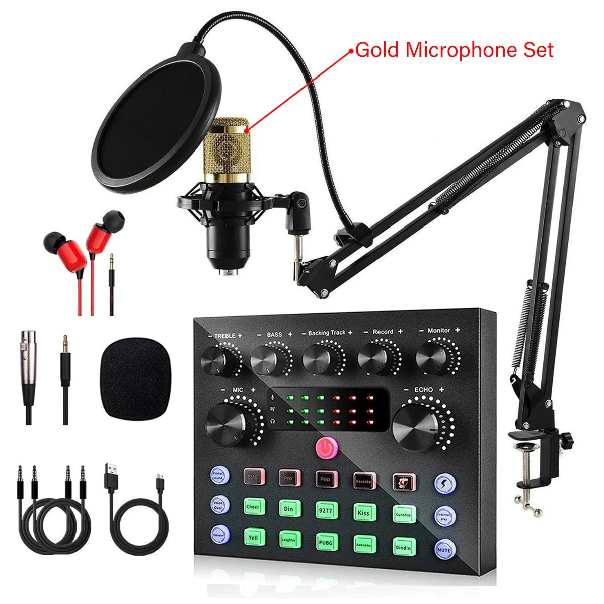 Streaming Kit Completo Para Podcast V8s Premium disponível em TokenPI Store