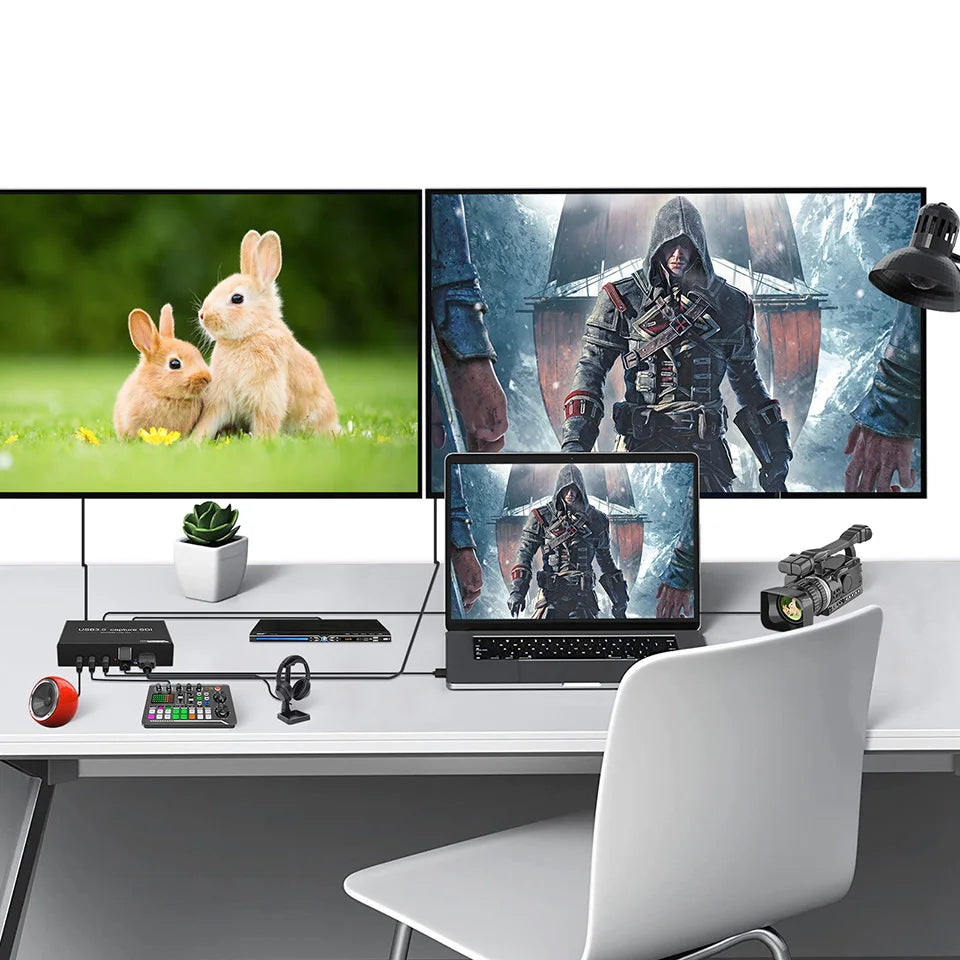 SDI USB 3.0 Video Audio Capture Card with SDI/HD Loop out Grabber Dongle Game Streaming Equipment Live Broadcast CAPTURE Card