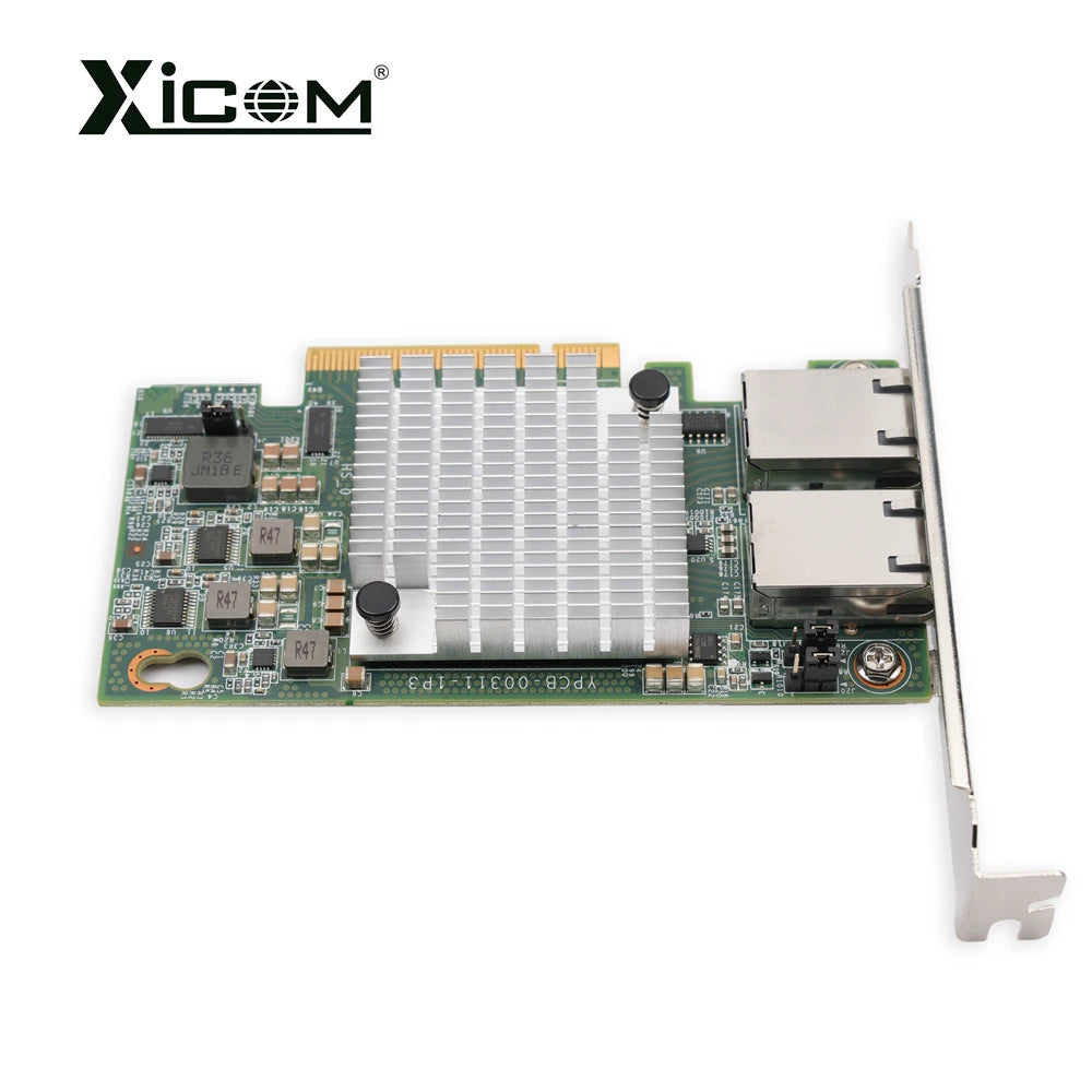 Ethernet Network Card Double Port RJ45 Chipset PCIe x8 10G