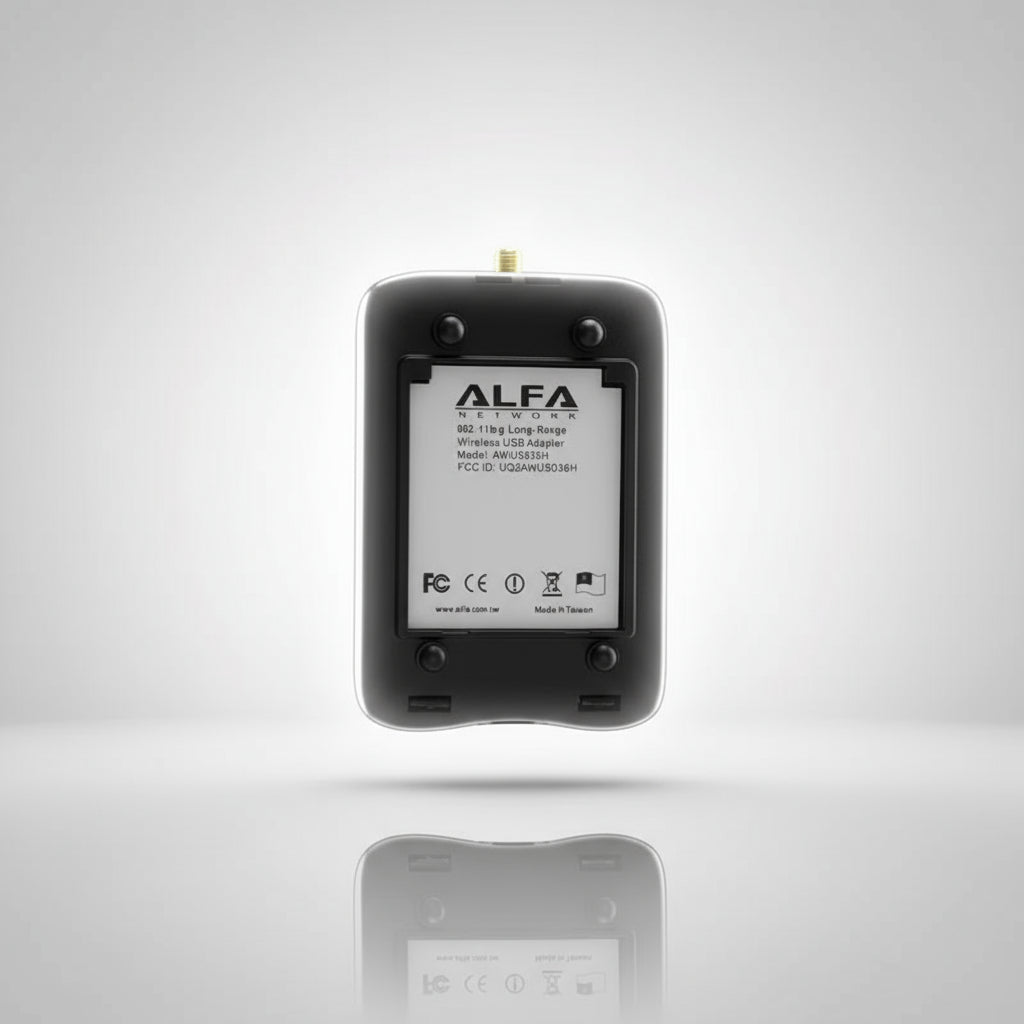 Hacking Alfa Placa Sem Fio USB PenTest Kali Linux Compacta Seguro disponível em TokenPI Store