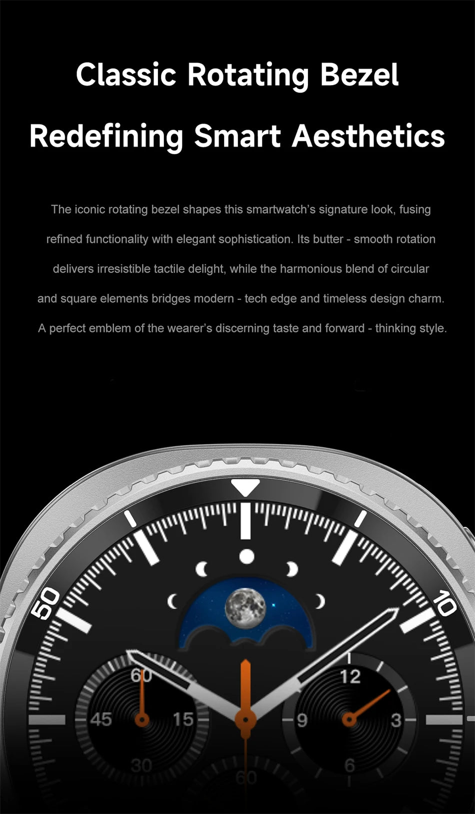 Watch8 Classic GPS Compass NFC Sports Smart Watch 1.43'' Amorel Rotating Dial BT Call 3ATM Waterproof Watch7 Upgraded Smartwatch