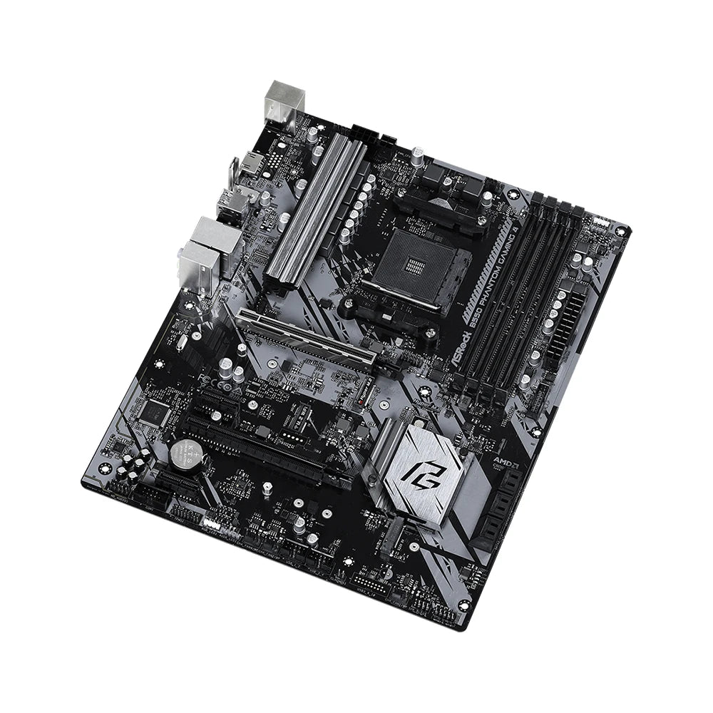 ASRock B550 Phantom Gaming 4 Motherboard Set Kit with Ryzen 5 5600 CPU 4xDDR4 4533MHz M.2 NVME HDMI PCIe 4.0 ATX AM4 Mainboard