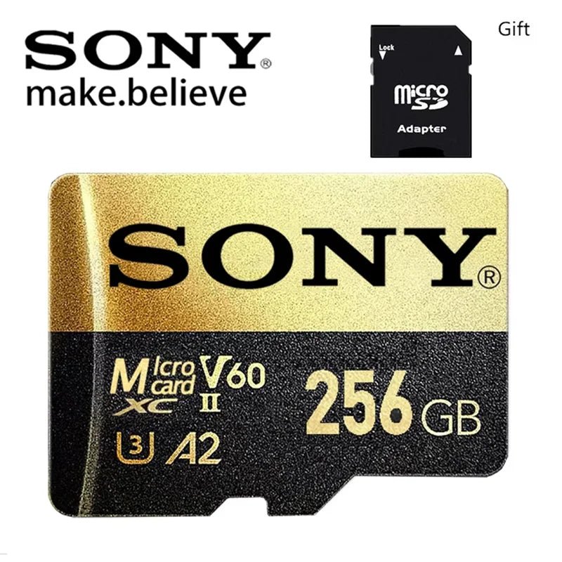 Memory Card Sony microSD 1TB A2 U3 V30 Alta Velocidade Para Smartphones disponível em TokenPI Store