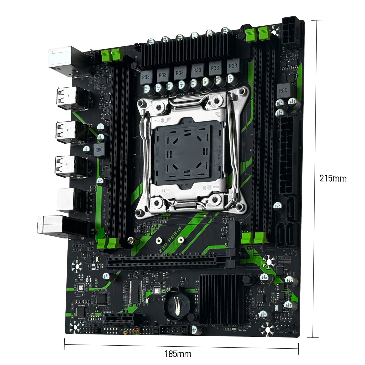 MACHINIST X99 PR9-H Motherboard optional Xeon E5 2640 V4 LGA 2011-3 CPU Kit Set 16GB DDR4 ECC Memory RAM NVME M.2