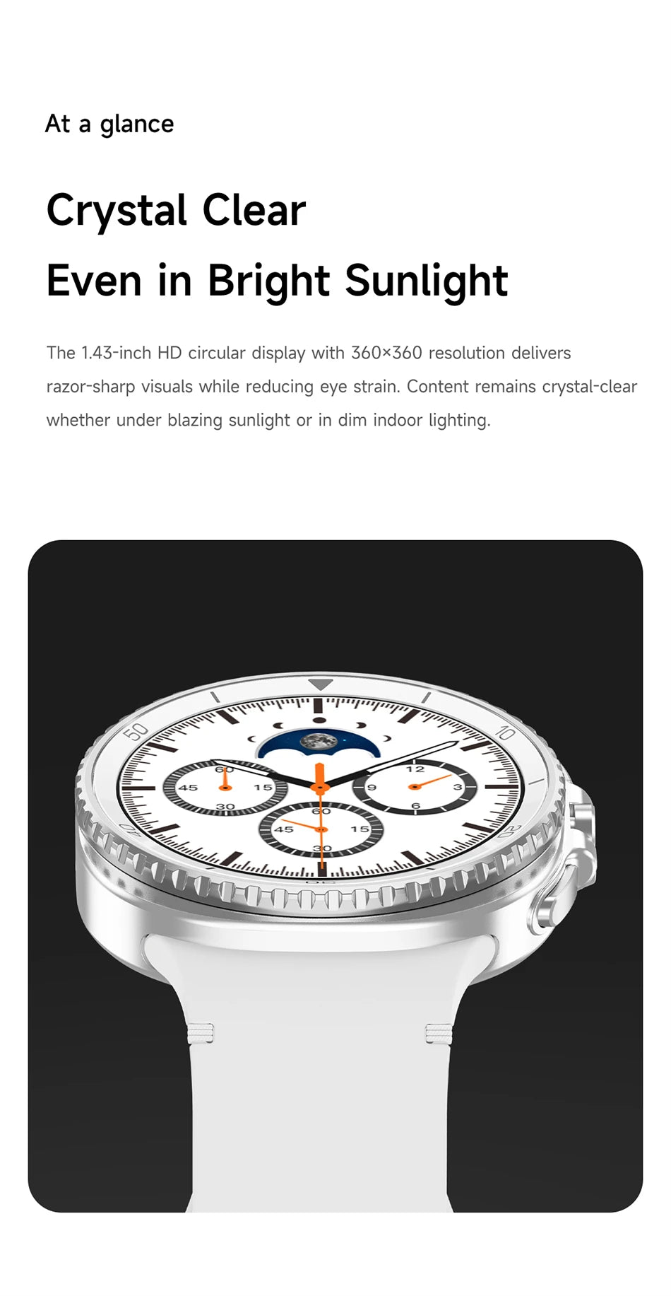 Watch8 Classic GPS Compass NFC Sports Smart Watch 1.43'' Amorel Rotating Dial BT Call 3ATM Waterproof Watch7 Upgraded Smartwatch