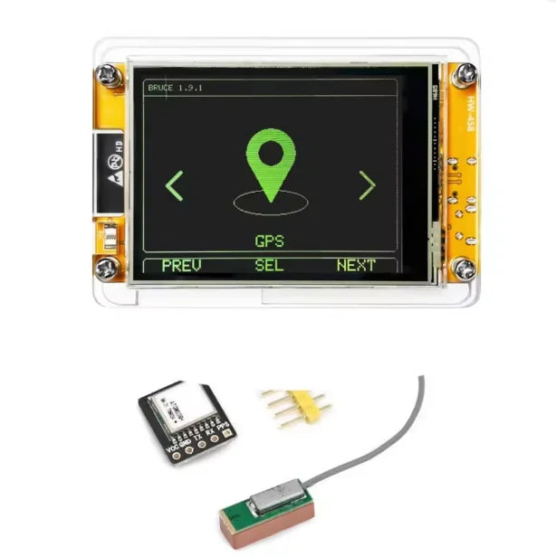 ESP32 Bruce CYD 2432S028 Wi-Fi Bluetooth NFC PN532 GNSS ATGM336H and defensive tools enable network secure & reliable wireless
