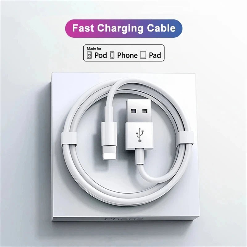 Usb-c Cable Cabo de Carregamento Rápido 4A | USB-A para Lightning & USB-C | Compatível com iPhone em TokenPI Store