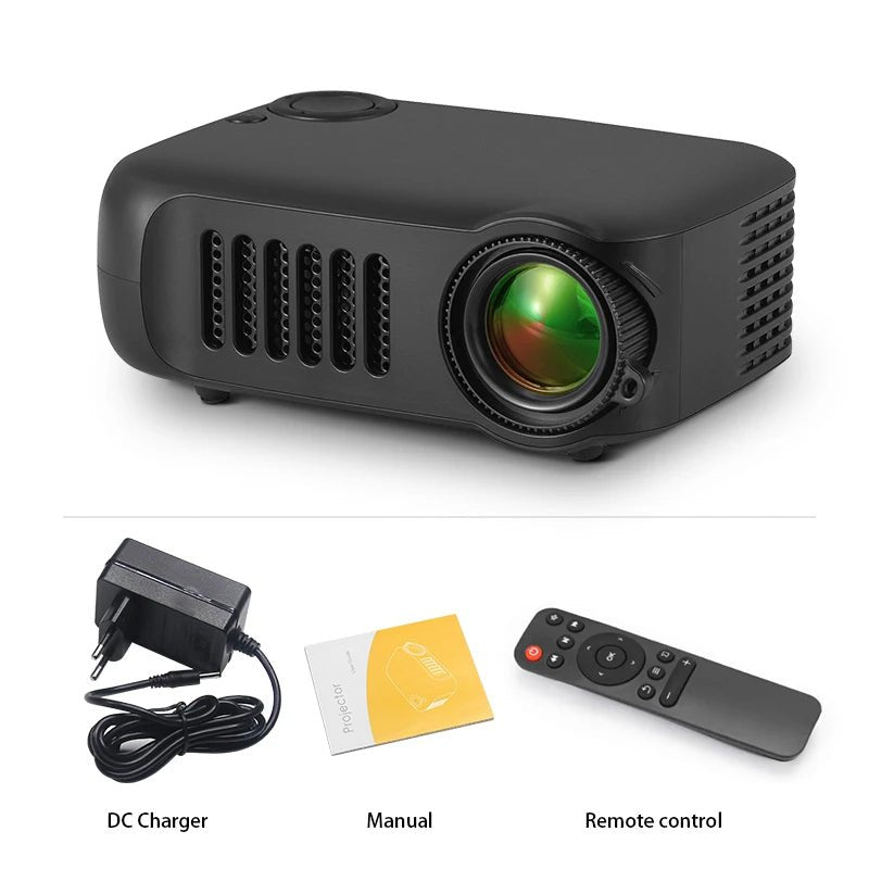 Video Projector Mini Projetor Portátil HDMI Cinema Em Casa Para Jogos 1080p disponível em TokenPI Store