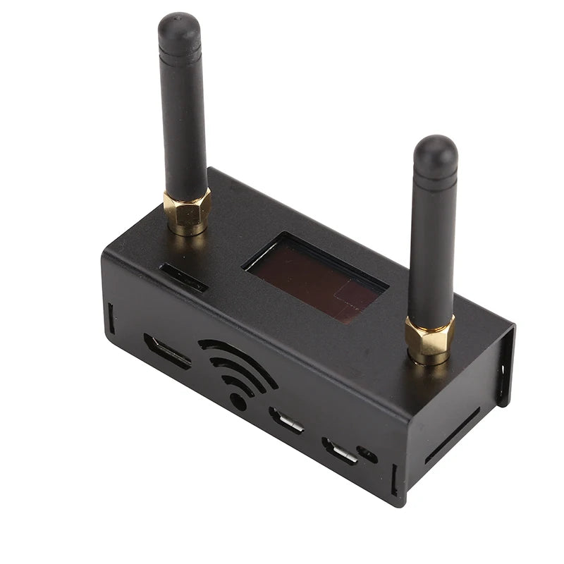 New Assembled Simplex/Duplex MMDVM Hotspot Support P25 DMR YSF NXDN With Raspberry Pi Zero W OLED + Antenna 16G Card Case