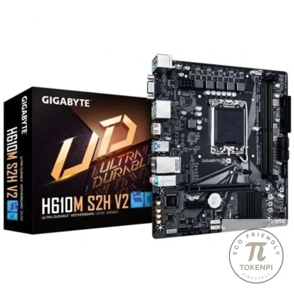 Gigabyte H610M S2H Placa-Mãe Fiável e Eficiente