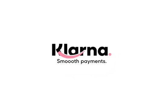 Logo Klarna preto e rosa com pagamentos parcelados para compra online