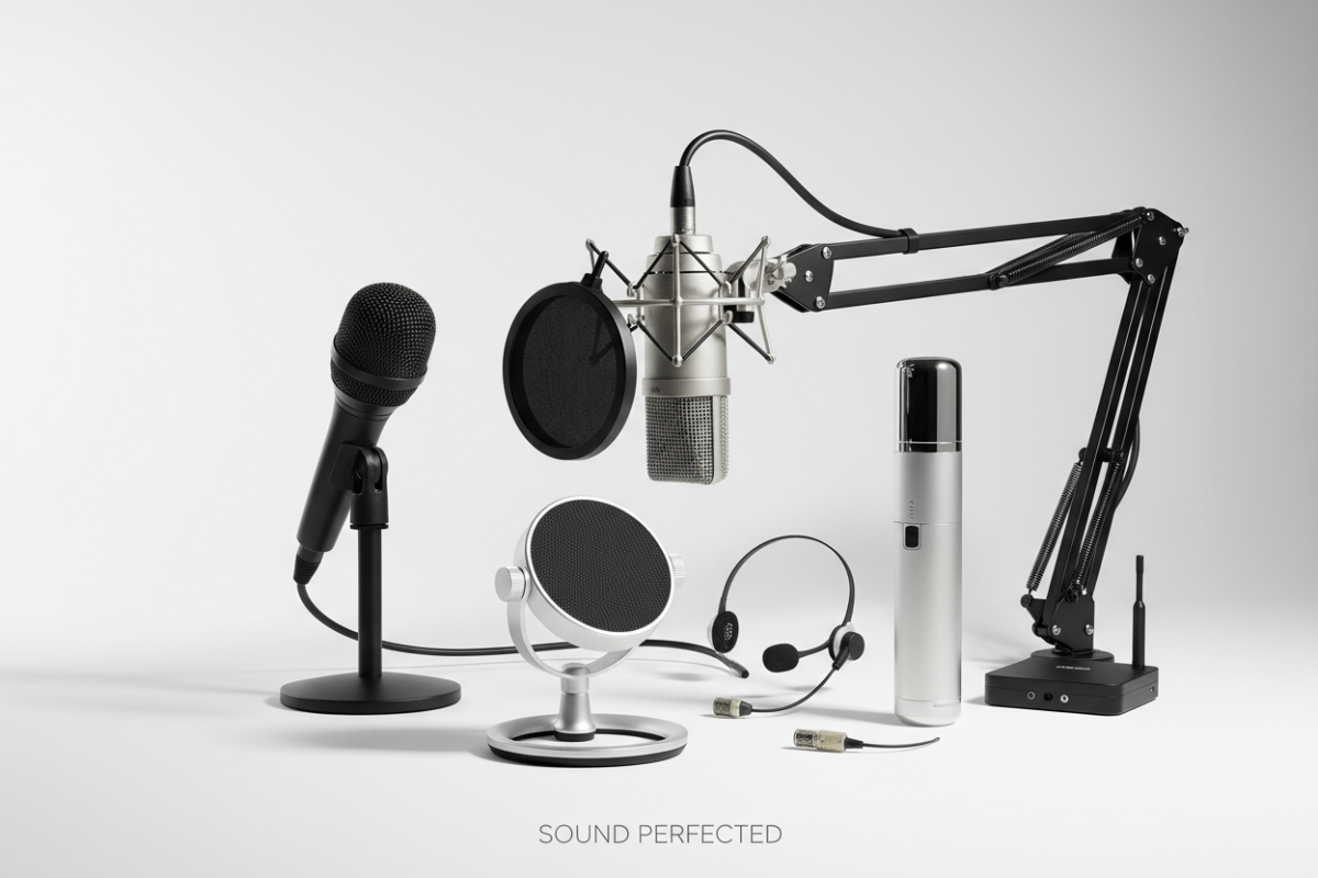 Microfones Gaming & Streaming — Som Profissional para Jogadores e Criadores - TokenPI Store