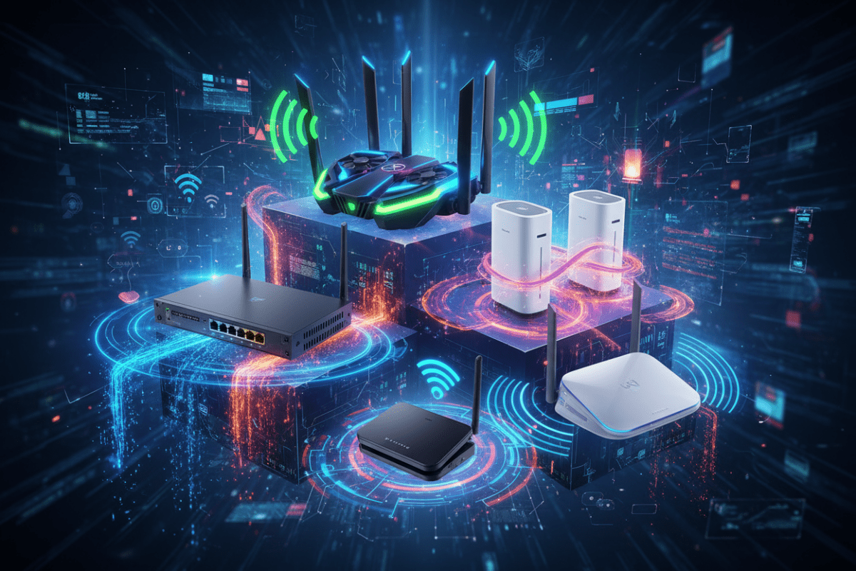 Routers Wi-Fi 6 — Conexão Rápida, Estável e Segura - TokenPI Store
