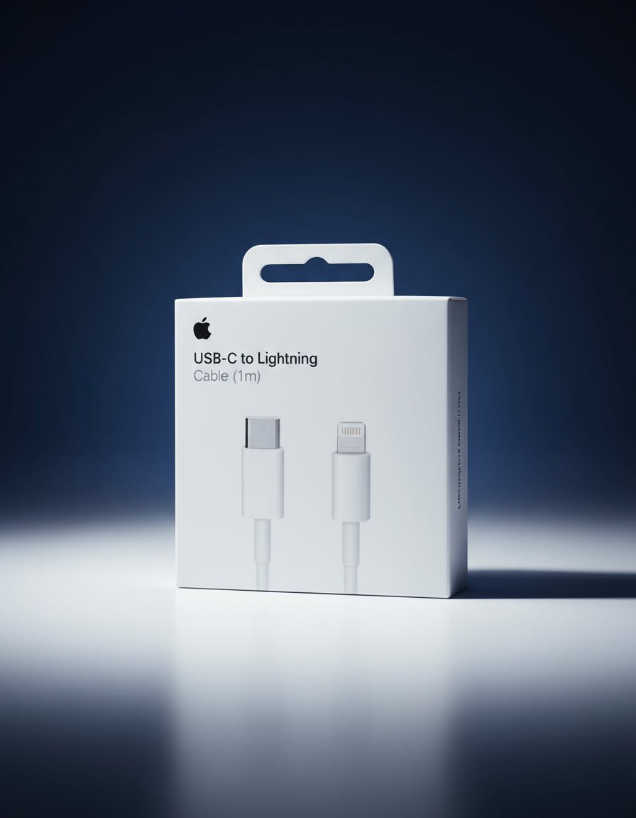 Usb-c Charger Carregador USB-C 20W + Cabo USB-C para Lightning | Carregamento Rápido ⚡ | iPhone & iPad em TokenPI Store