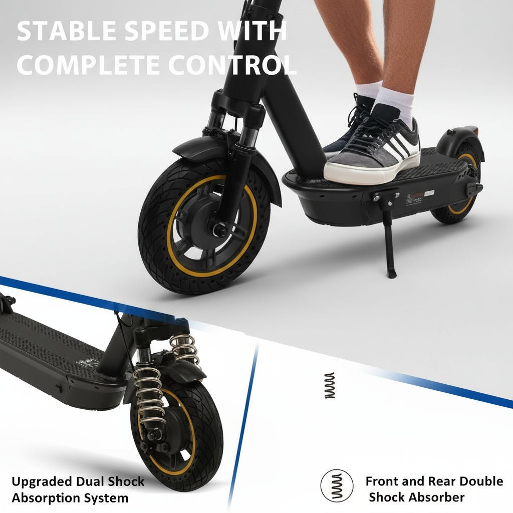 Scooter Trotinete Elétrica AOVOPRO – Potência, Autonomia e Design Dobrável disponível em TokenPI Store