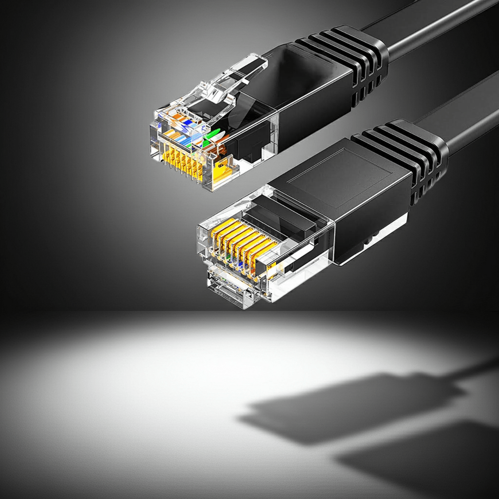 Cat6 Cabo ethernet cat6 cabo plano gigabit de alta velocidade 1000mbps disponível em TokenPI Store