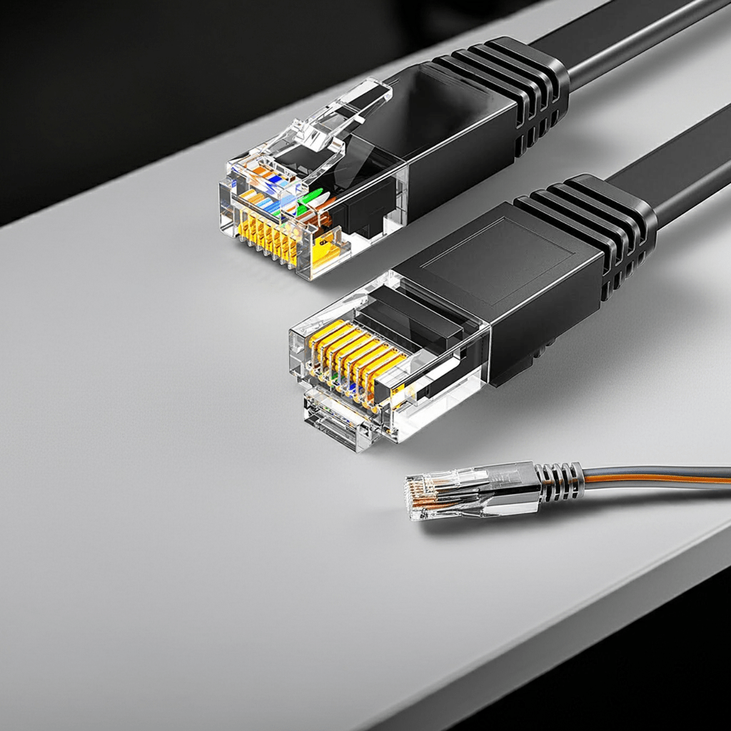 Cat6 Cabo ethernet cat6 cabo plano gigabit de alta velocidade 1000mbps disponível em TokenPI Store