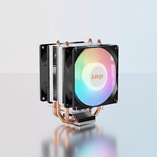 CPU Cooler Cooler de CPU PWM 3P 4P Silencioso Para PCs Intel AMD disponível em TokenPI Store