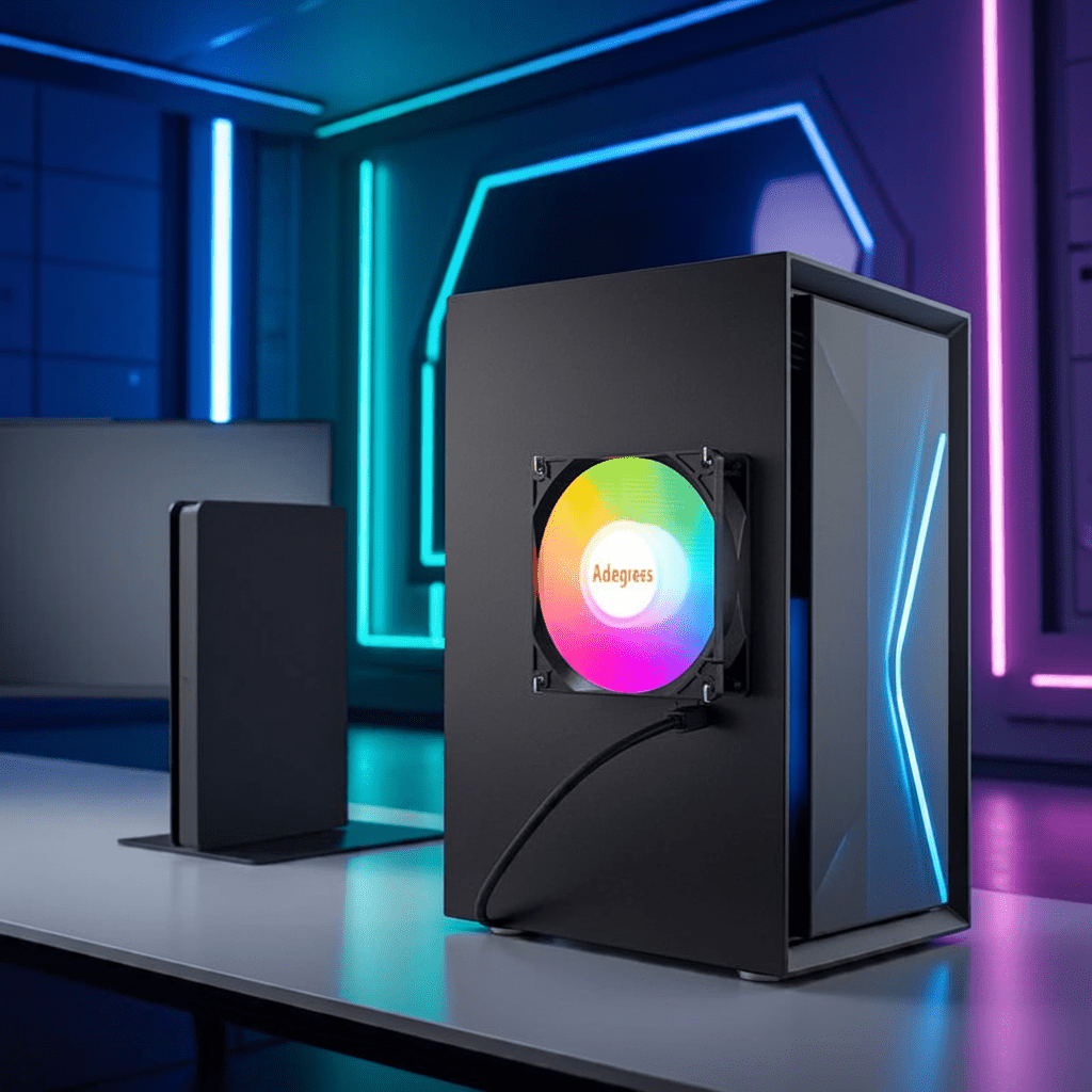 CPU Cooler Cooler de CPU PWM 3P 4P Silencioso Para PCs Intel AMD disponível em TokenPI Store