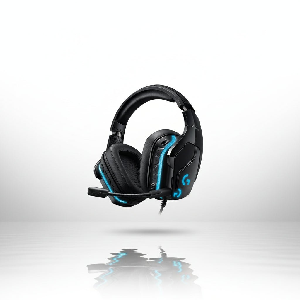 Headphones Logitech G933S Headset Gamer RGB Over-Ear | Som Imersivo, LED, Cabo 1.5m | Ideal para Gaming & PC em TokenPI Store