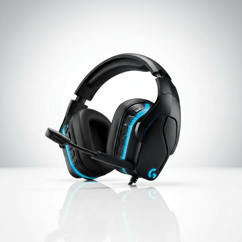 Headphones Logitech G933S Headset Gamer RGB Over-Ear | Som Imersivo, LED, Cabo 1.5m | Ideal para Gaming & PC em TokenPI Store