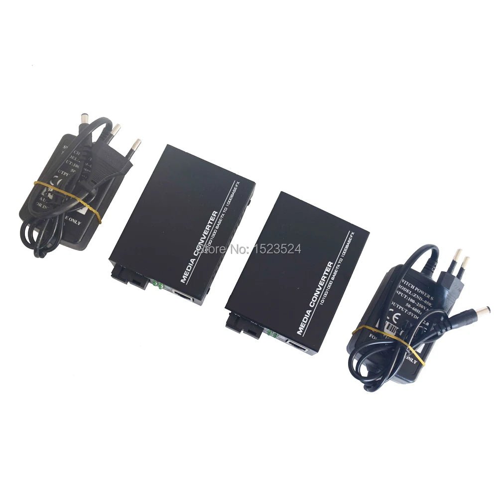 Conversor De Mídia Óptica Gigabit Porta SC 20 Km Redes disponível em TokenPI Store