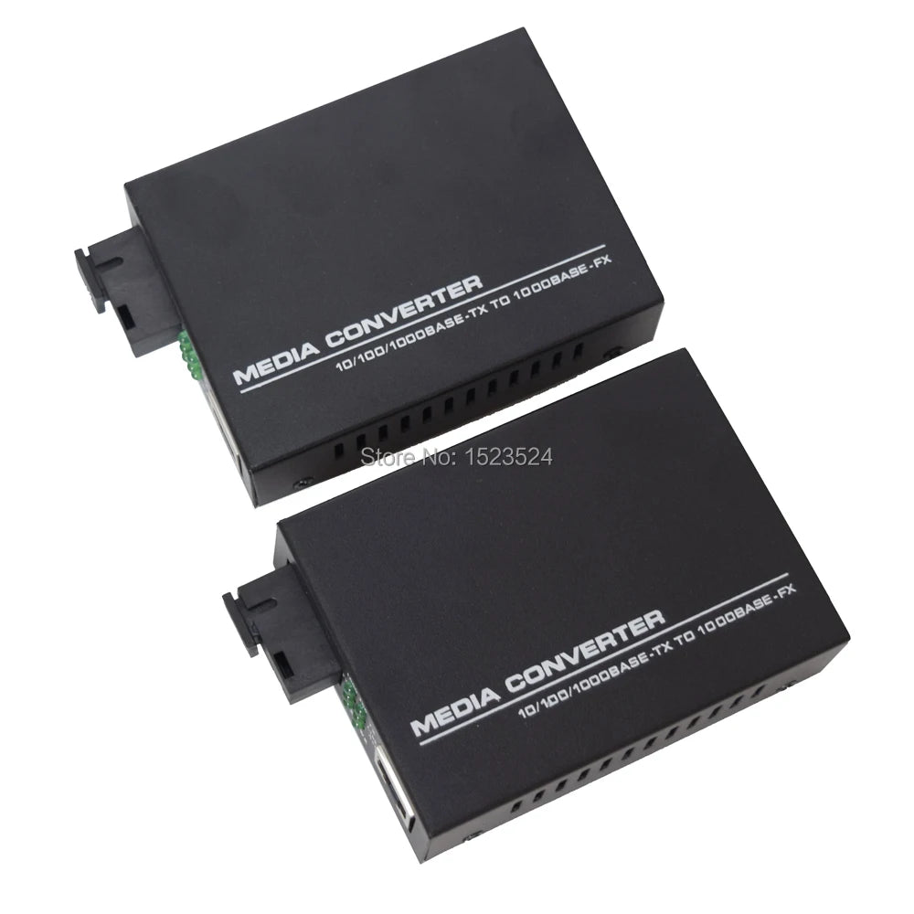 Conversor De Mídia Óptica Gigabit Porta SC 20 Km Redes disponível em TokenPI Store