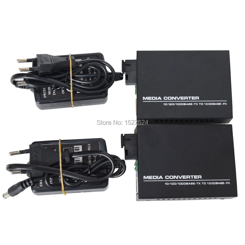 Conversor De Mídia Óptica Gigabit Porta SC 20 Km Redes disponível em TokenPI Store