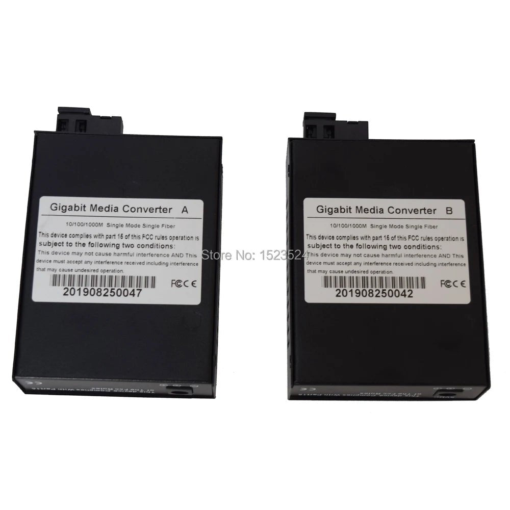 Conversor De Mídia Óptica Gigabit Porta SC 20 Km Redes disponível em TokenPI Store