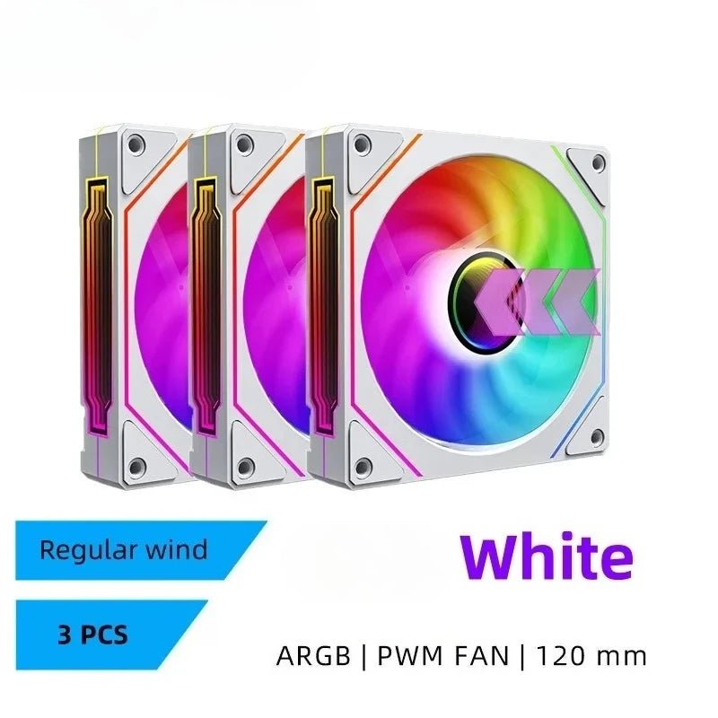 Cooler Fans Ventoinha Silenciosa Premium 120mm - UF-1 PRISM 4 PRO disponível em TokenPI Store