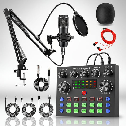 Streaming Kit Completo Para Podcast V8s Premium disponível em TokenPI Store