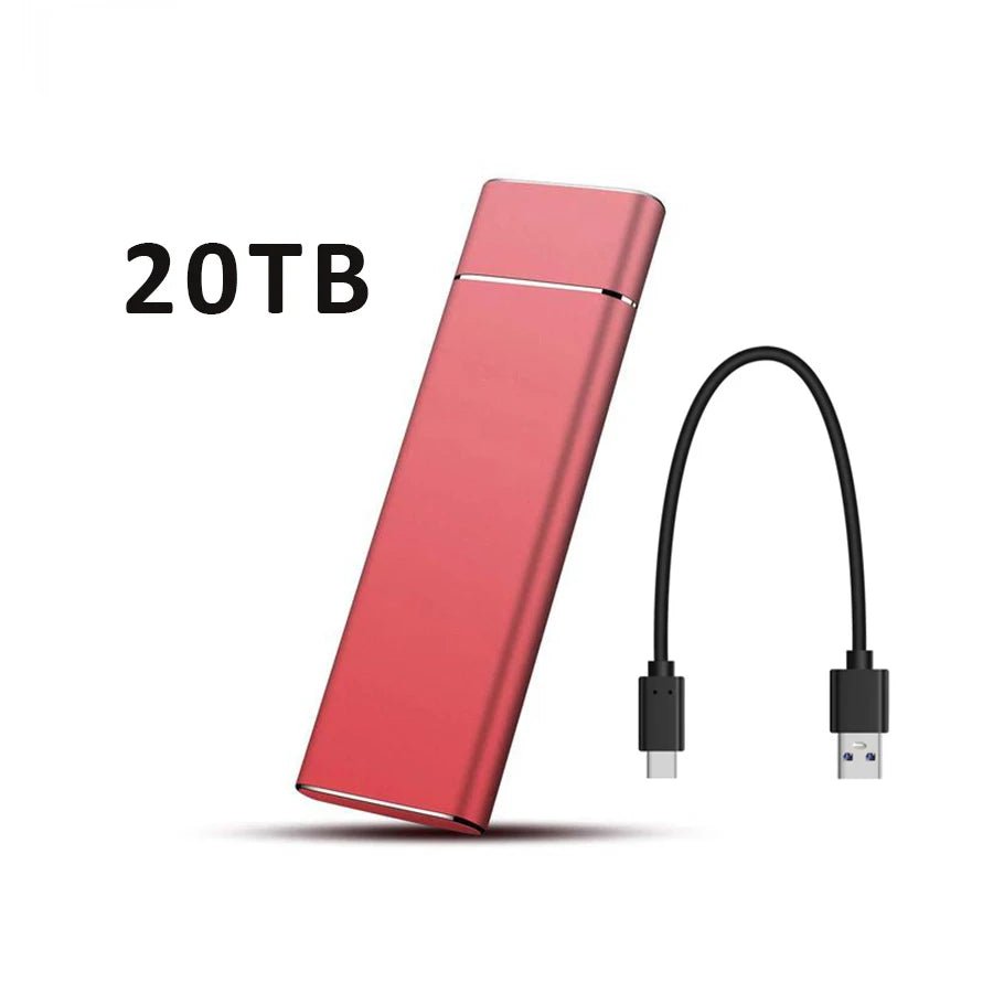 SSD External SSD Externo 2TB / 20TB / 30TB — Tipo - C & USB 3.1, Ultra Rápido e Compacto disponível em TokenPI Store