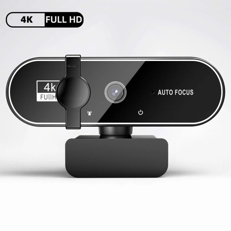 Webcam Webcam 4K Dixs Mini Com Microfone Foco Automático Para PC disponível em TokenPI Store