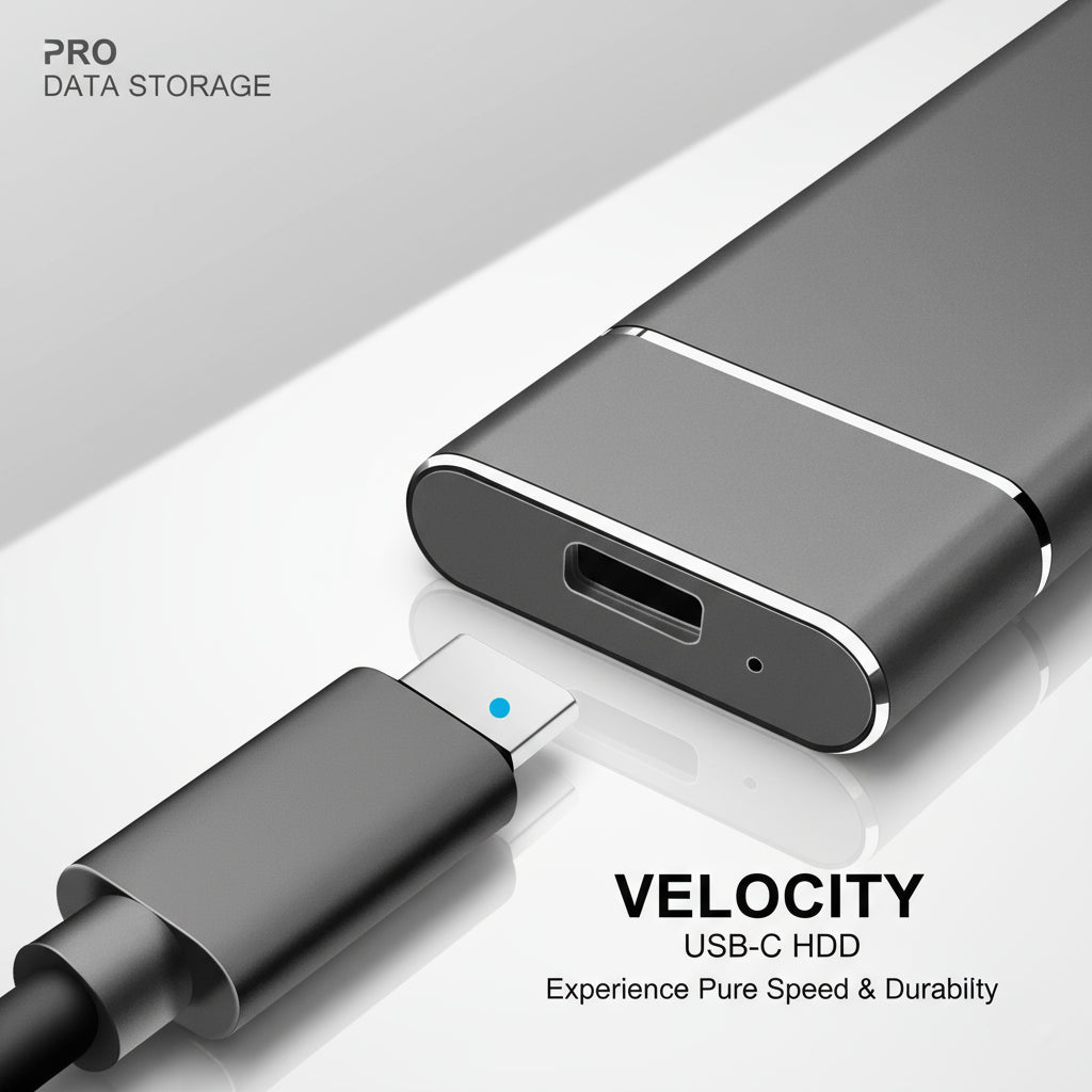 SSD External SSD Externo 2TB / 20TB / 30TB — Tipo - C & USB 3.1, Ultra Rápido e Compacto disponível em TokenPI Store