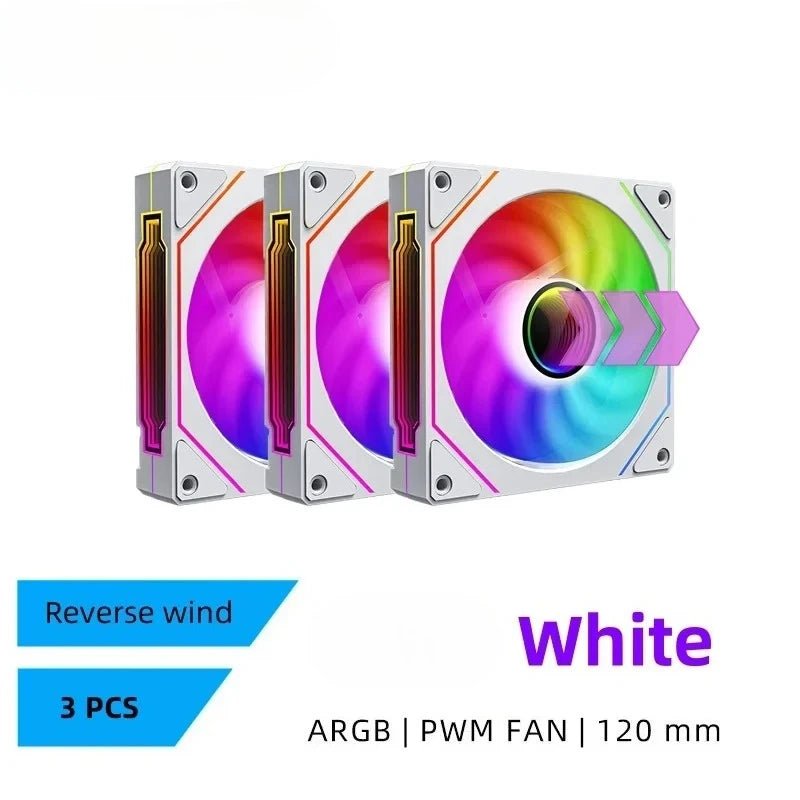 Cooler Fans Ventoinha Silenciosa Premium 120mm - UF-1 PRISM 4 PRO disponível em TokenPI Store