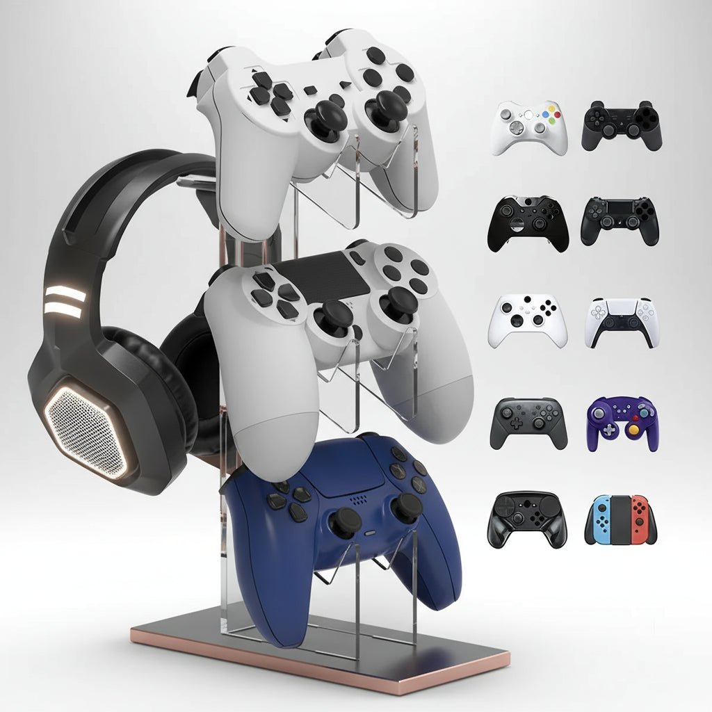 Gamepad Rack Rack de Suporte para Gamepad VIKEFON Gamers Espaço Premium disponível em TokenPI Store