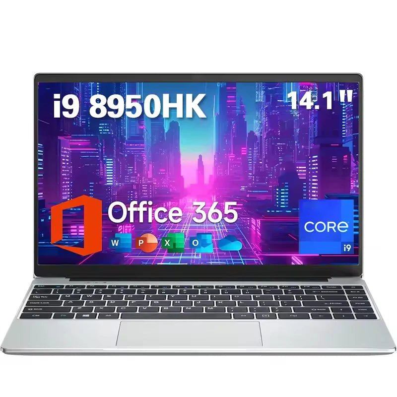 Laptop Laptop 14.1” i9-8950HK – 16GB RAM | 1TB/2TB SSD | Full HD | Corpo Metálico | Windows 11 Pro em TokenPI Store