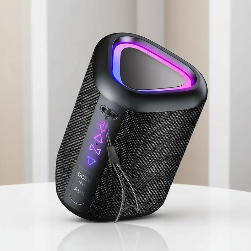 Speaker Alto - Falante Bluetooth Portátil LED Graves Aprimorados 24h disponível em TokenPI Store