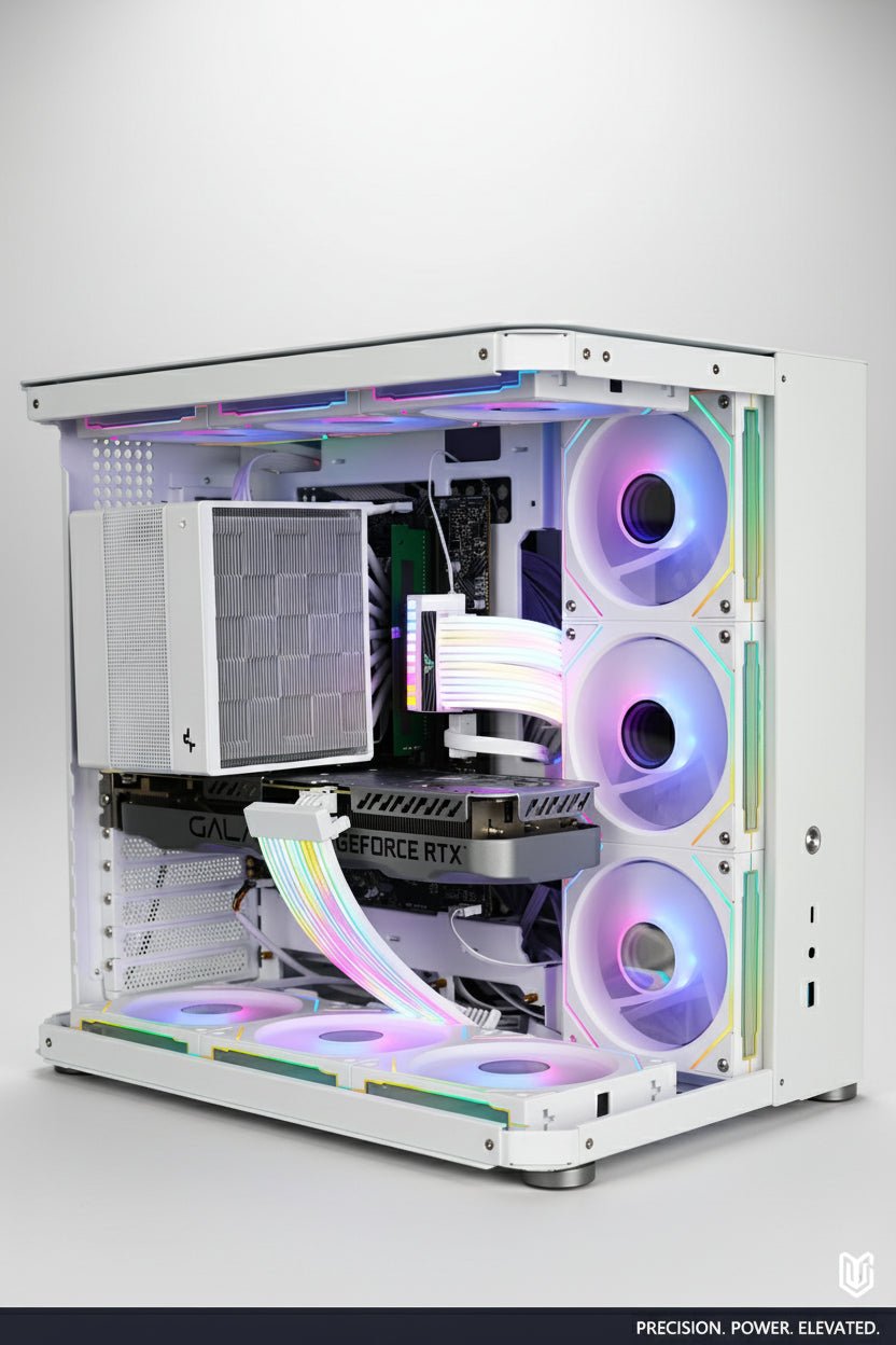 Cooler Fans JUMPEAK MX120 360mm Ventoinhas ARGB Sem Fio Para PC disponível em TokenPI Store