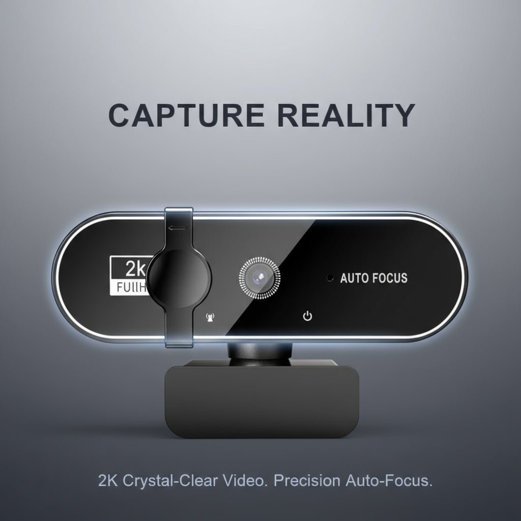 Webcam Webcam 4K Dixs Mini Com Microfone Foco Automático Para PC disponível em TokenPI Store