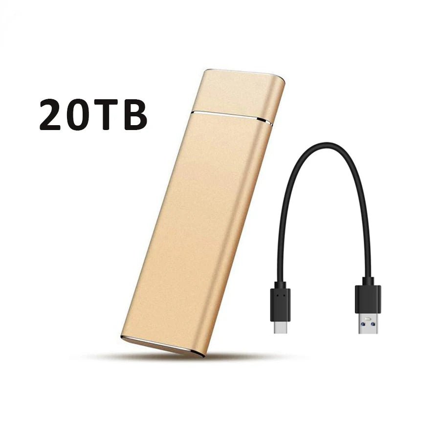 SSD External SSD Externo 2TB / 20TB / 30TB — Tipo - C & USB 3.1, Ultra Rápido e Compacto disponível em TokenPI Store