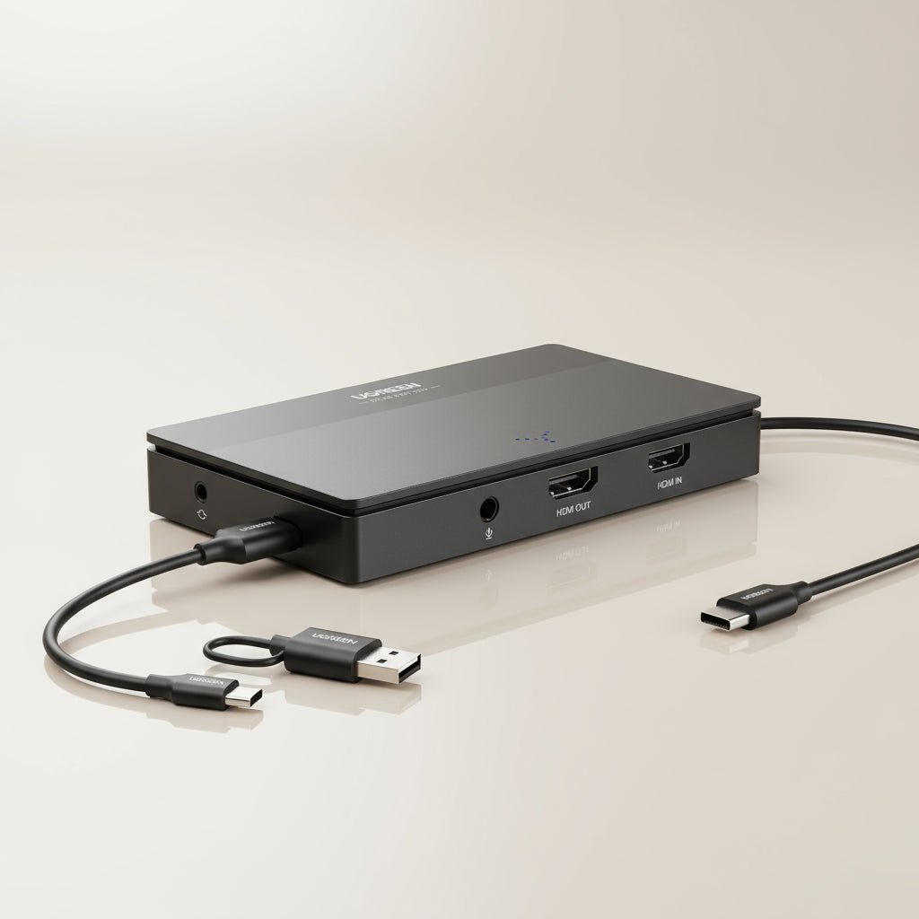 Placa de Captura UGREEN Placa de Captura 4K60 HDMI para Streamers ao Vivo disponível em TokenPI Store