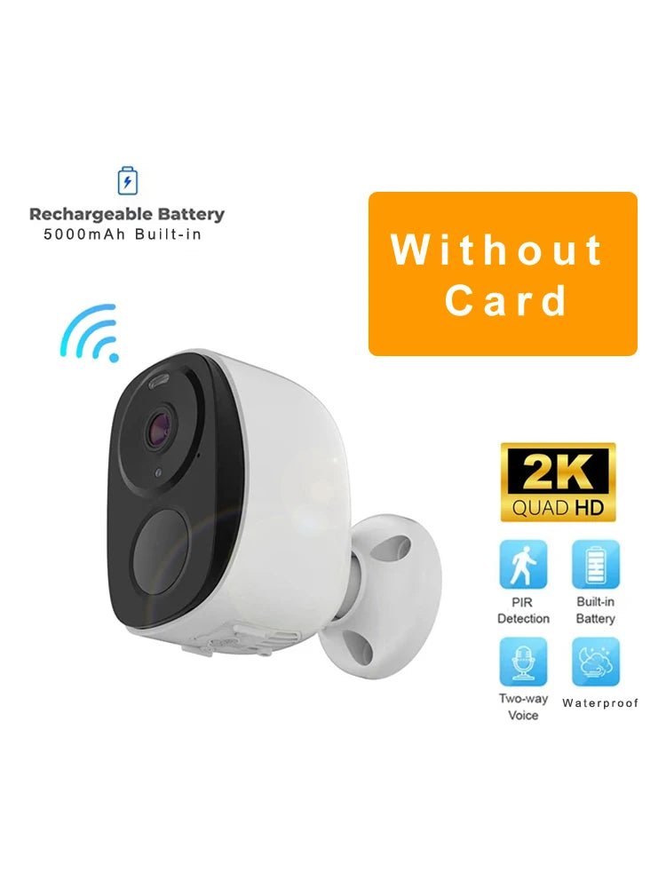 Security Cam Câmera Externa Sem Fio 2K 3MP Com Áudio Bidirecional Casa disponível em TokenPI Store