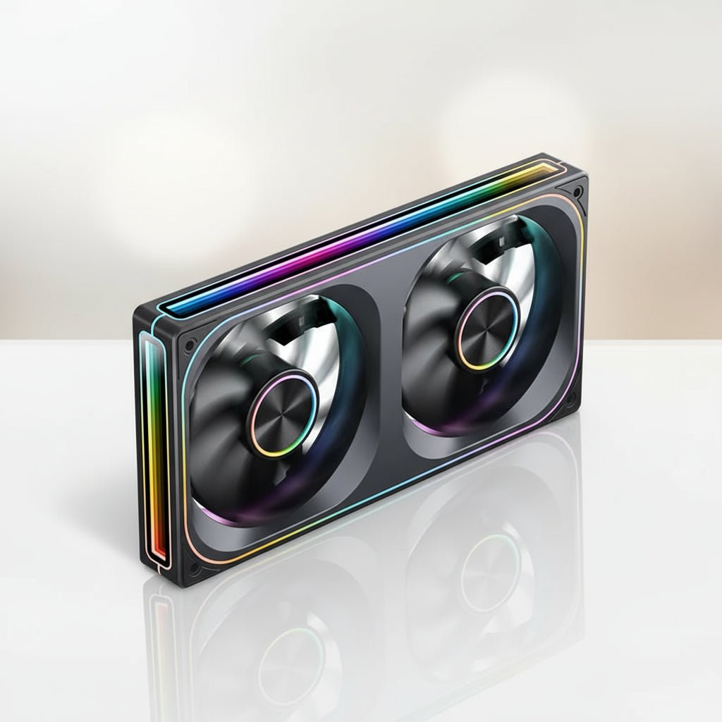 Cooler Fans Ventoinha JONSBO ZA Series ARGB 120mm — Alto Fluxo de Ar & Iluminação Premium disponível em TokenPI Store